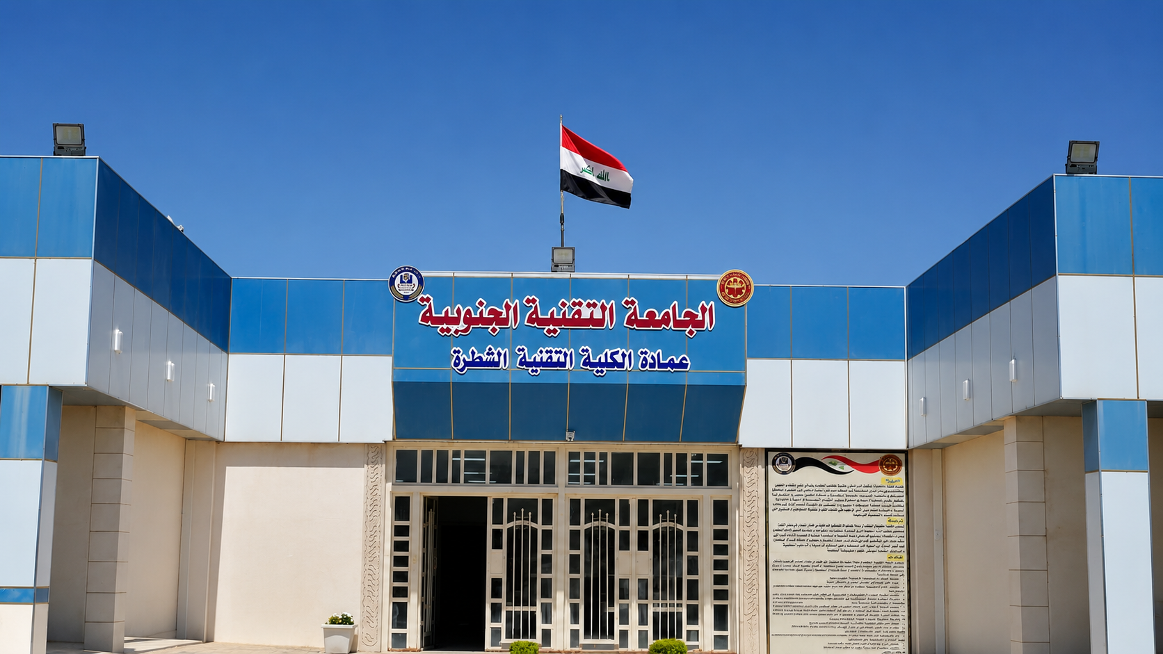 شعار الكلية التقنية الشطرة