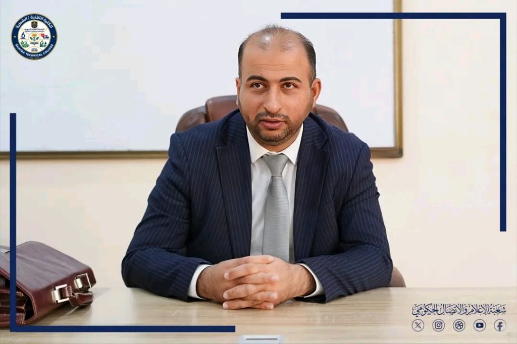 عميد الكلية التقنية الشطرة يجتمع مع منتسبي وحدة الإعمار والمشاريع والتشجير والخدمات لمتابعة سير الأعمال الجارية