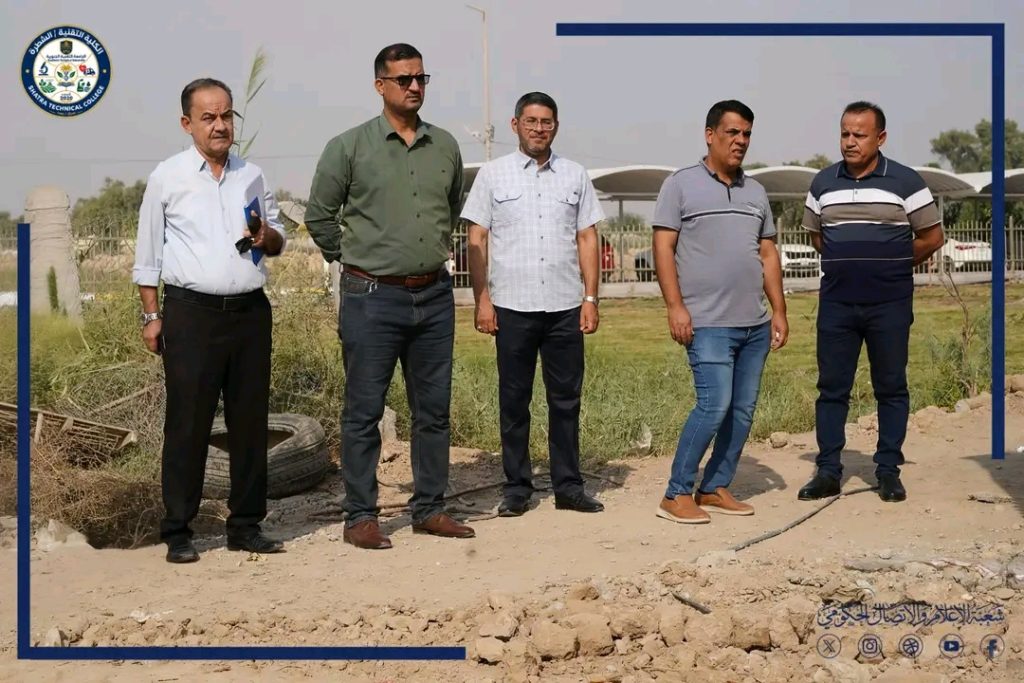 الكلية التقنية الشطرة تواصل جهودها لتعزيز المساحات الخضراء وتحسين البيئة الجامعية